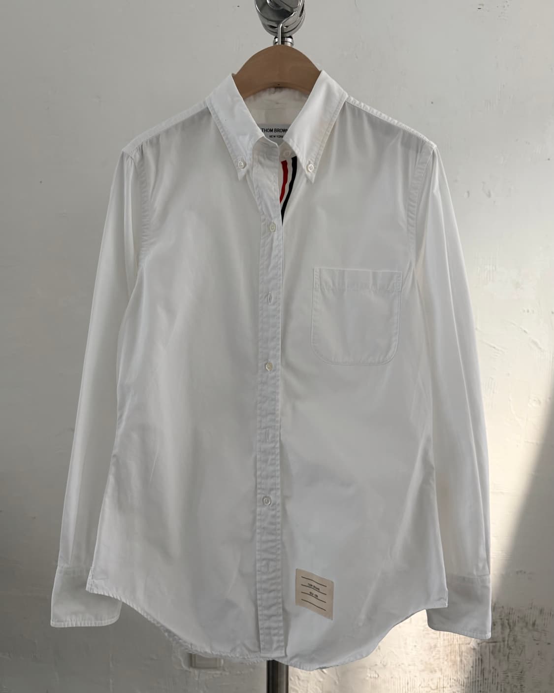 Thom Browne 톰브라운 화이트 포플린 셔츠 상품이미지5