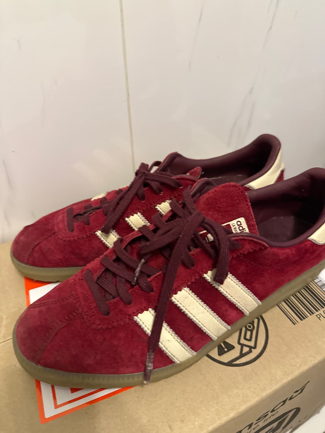 아디다스 버뮤다 컬리지 버건디 팝니다  상품이미지1