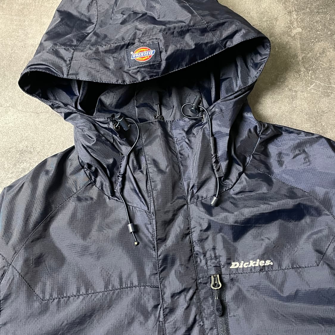 DICKIES 디키즈 빈티지 네이비 후드 윈드브레이커 A00481 상품이미지2