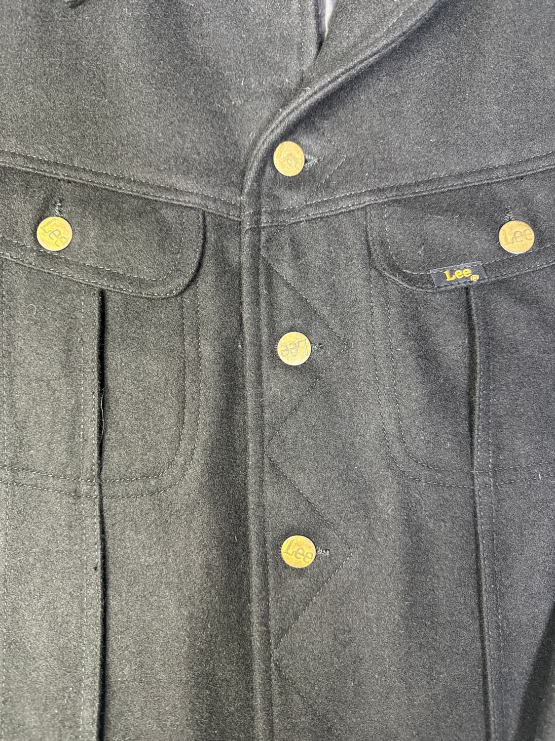 LEE JAPAN 울 트러커 자켓 블랙 M 상품이미지2