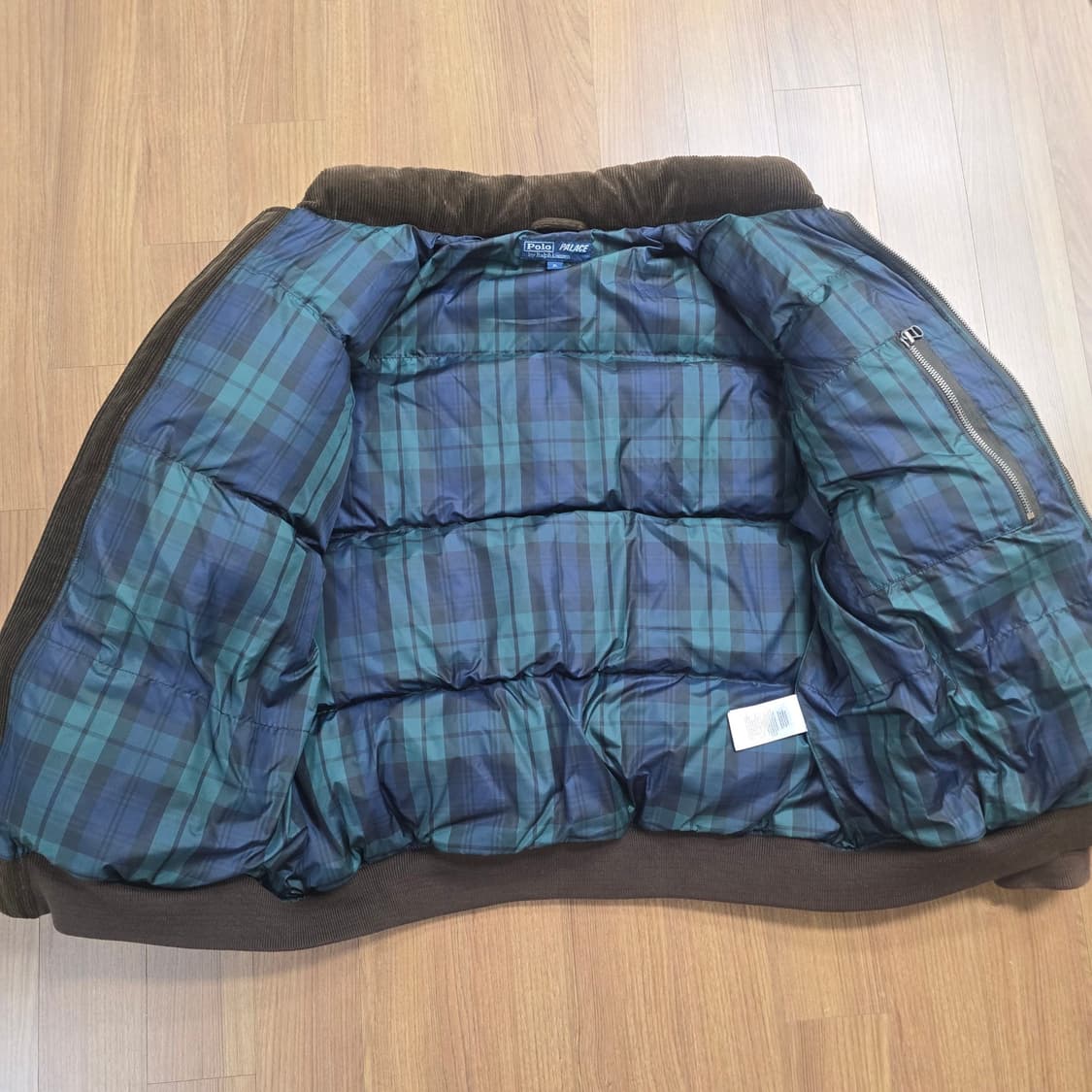 (XL) 폴로 팔라스 코듀로이 패딩 브라운 상품이미지5