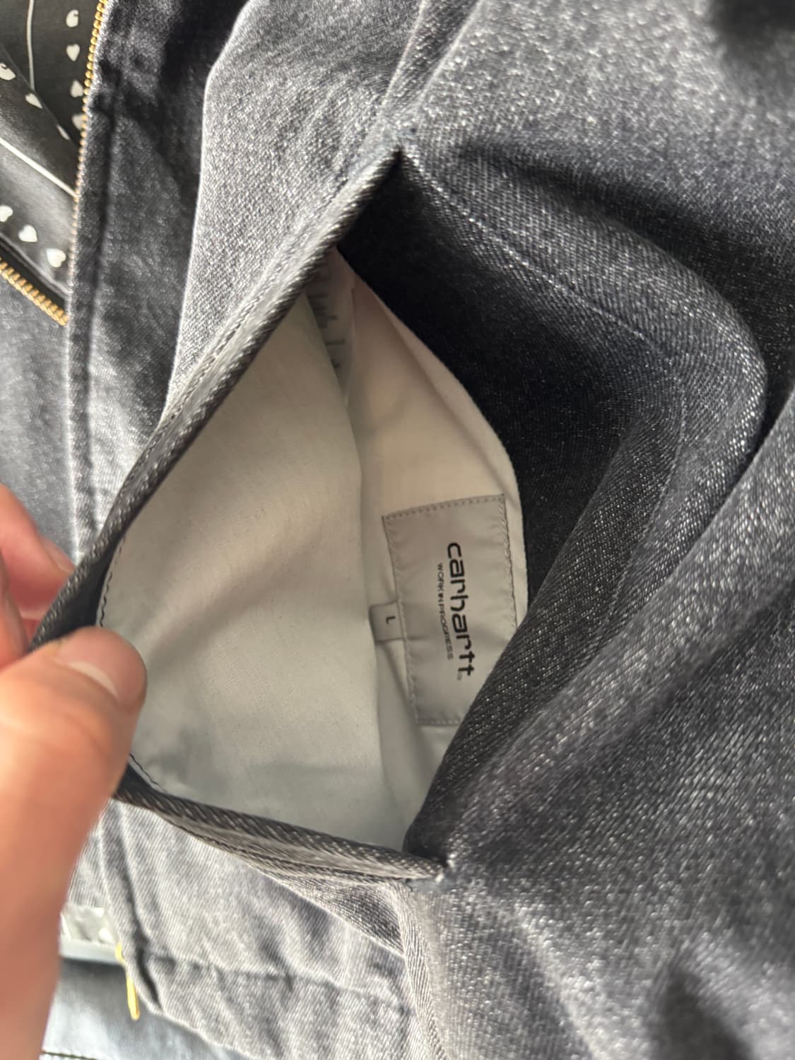 칼하트 허드슨 리버시블 자켓 회색 L 상품이미지6