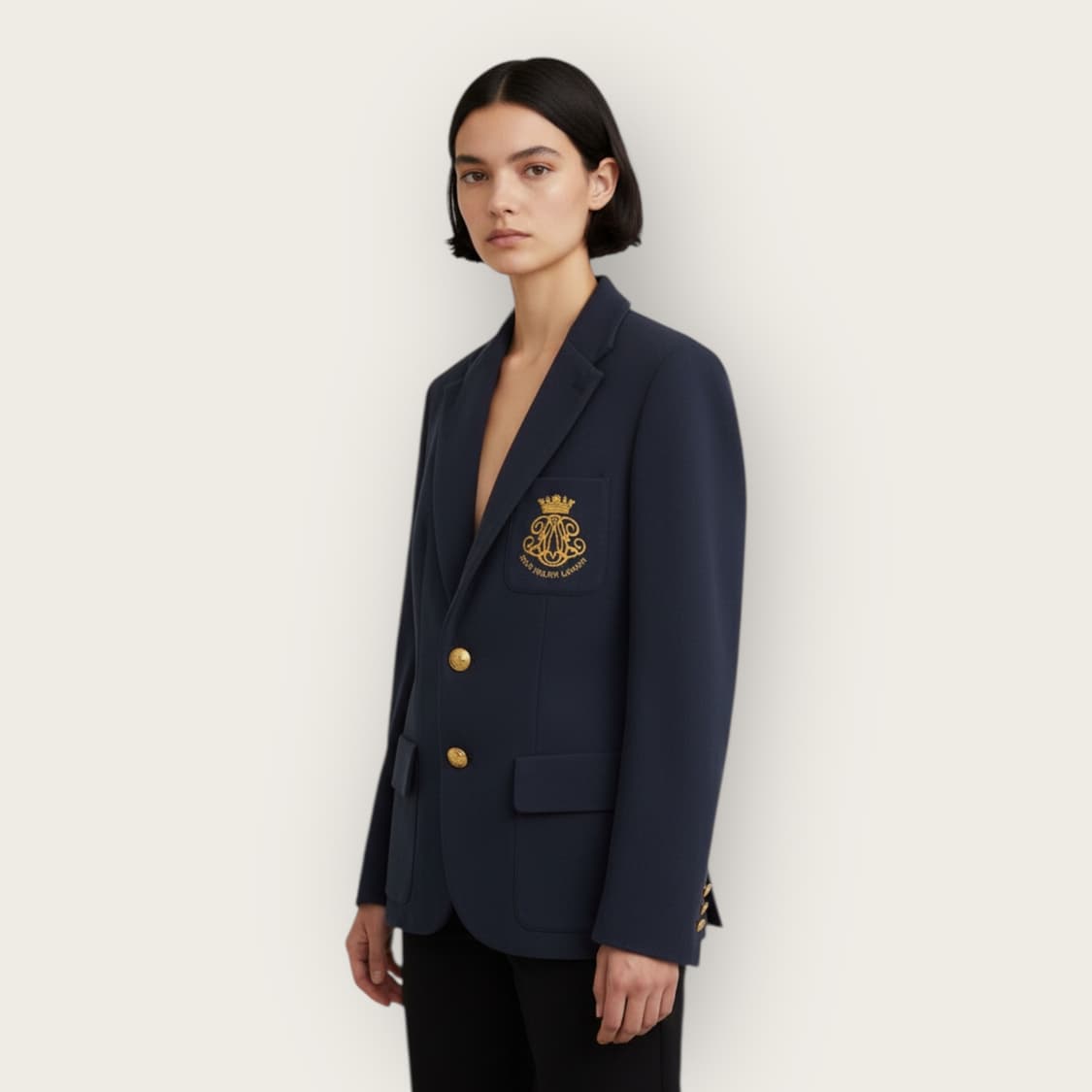 4/ 폴로랄프로렌 로고 크레스트 스웻 블레이저 상품이미지1