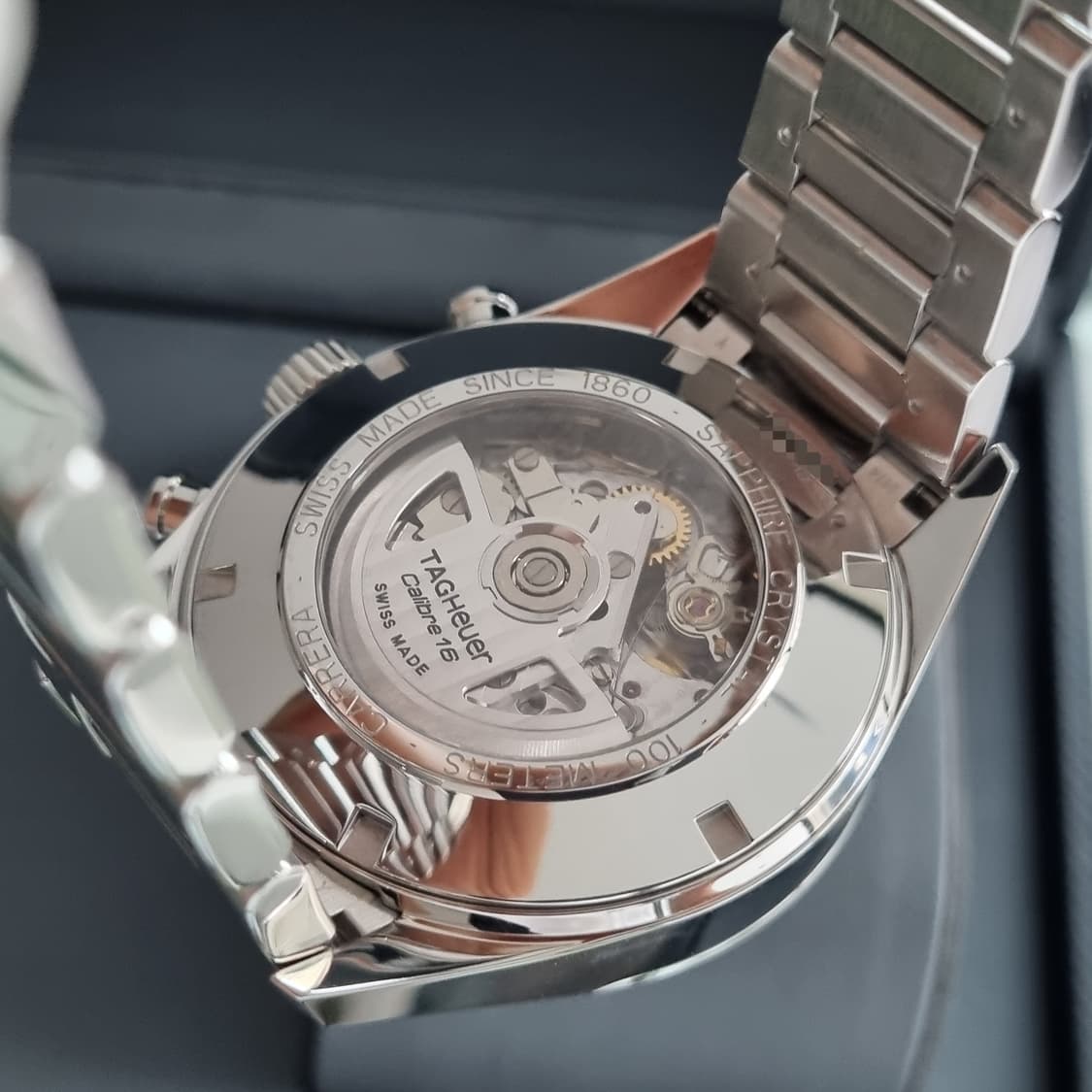 태그호이어 구형 까레라 크로노그래프 엘레강스 43mm CV2A1AB 상품이미지8