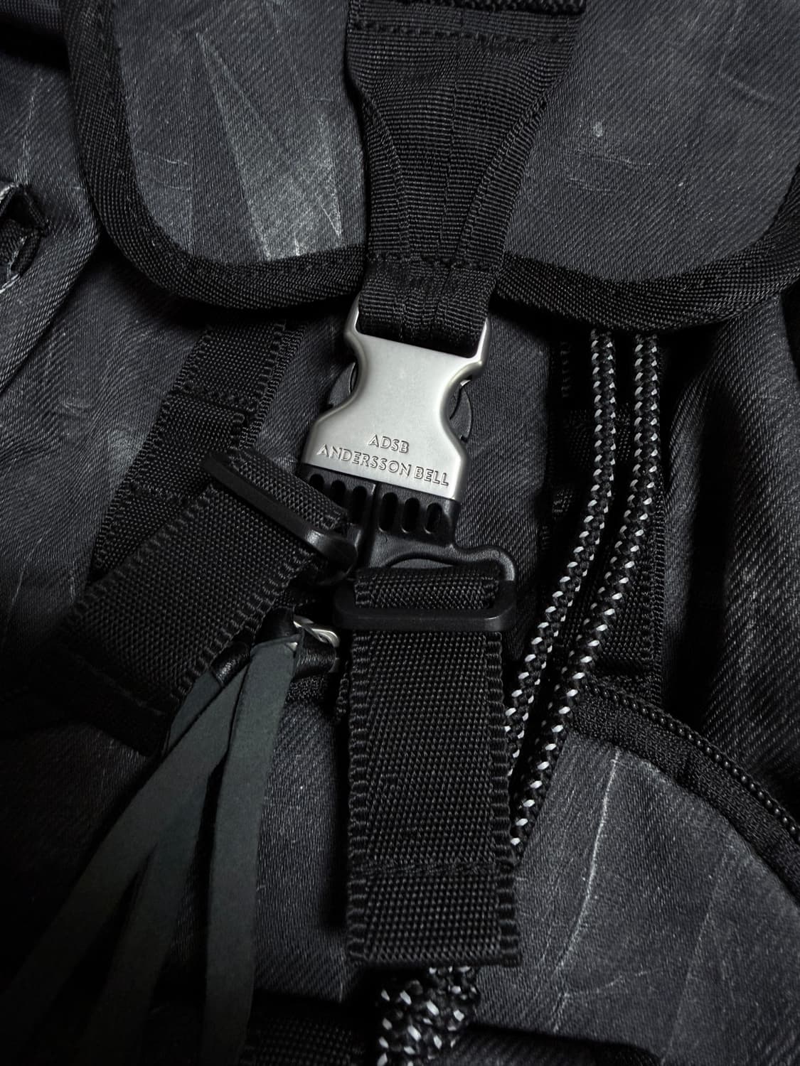 앤더슨벨 베를린 백팩 블랙데님 상품이미지3