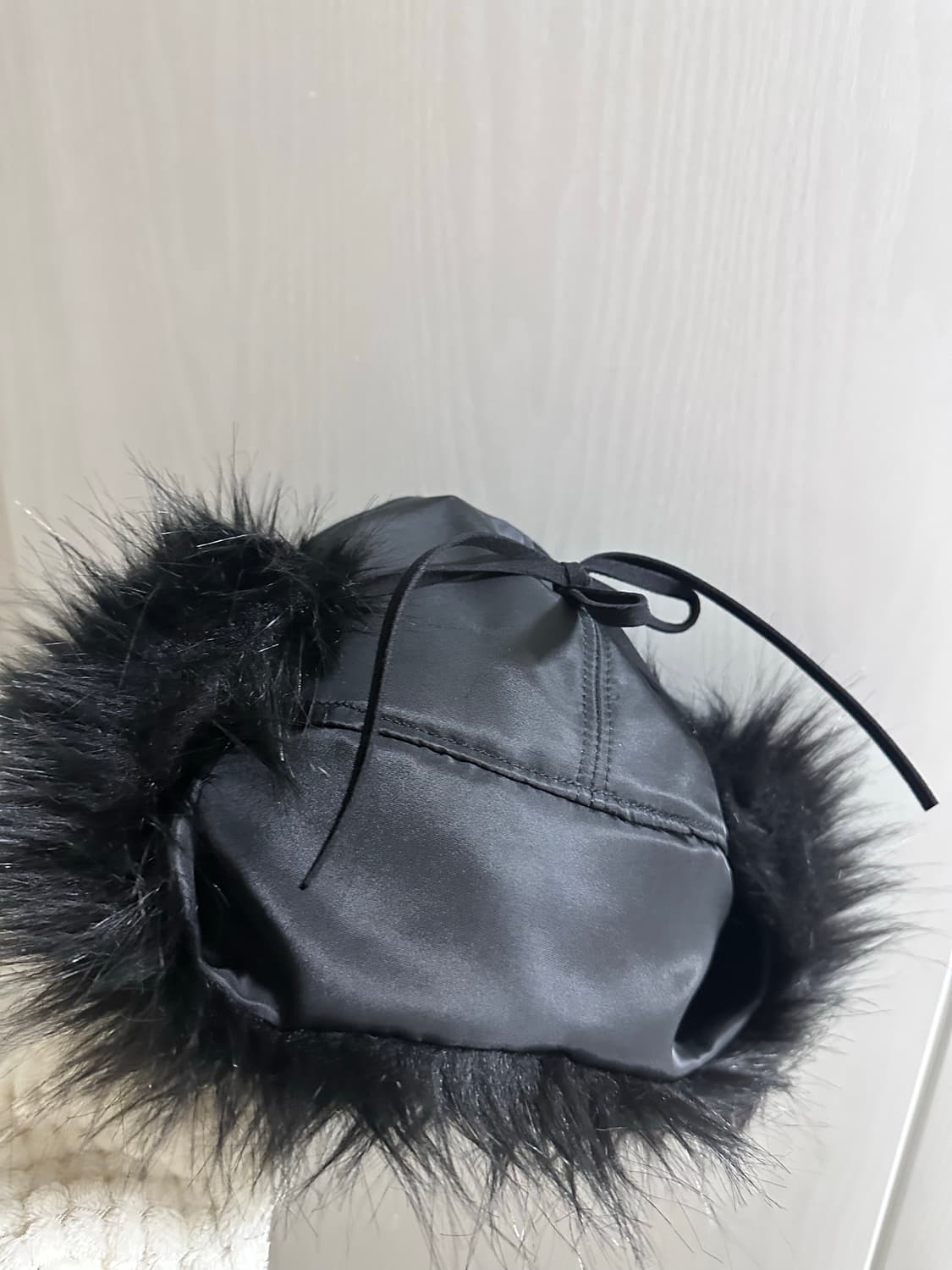 오픈와이와이 퍼 볼캡 모자 이어플랩 상품이미지3