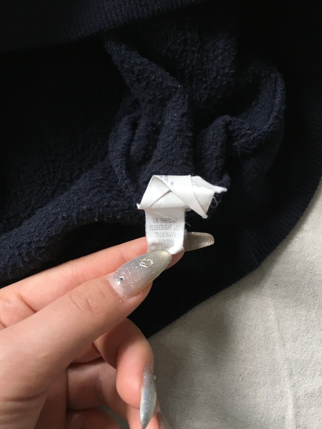 갭 자수패치 로고 후드티 상품이미지7