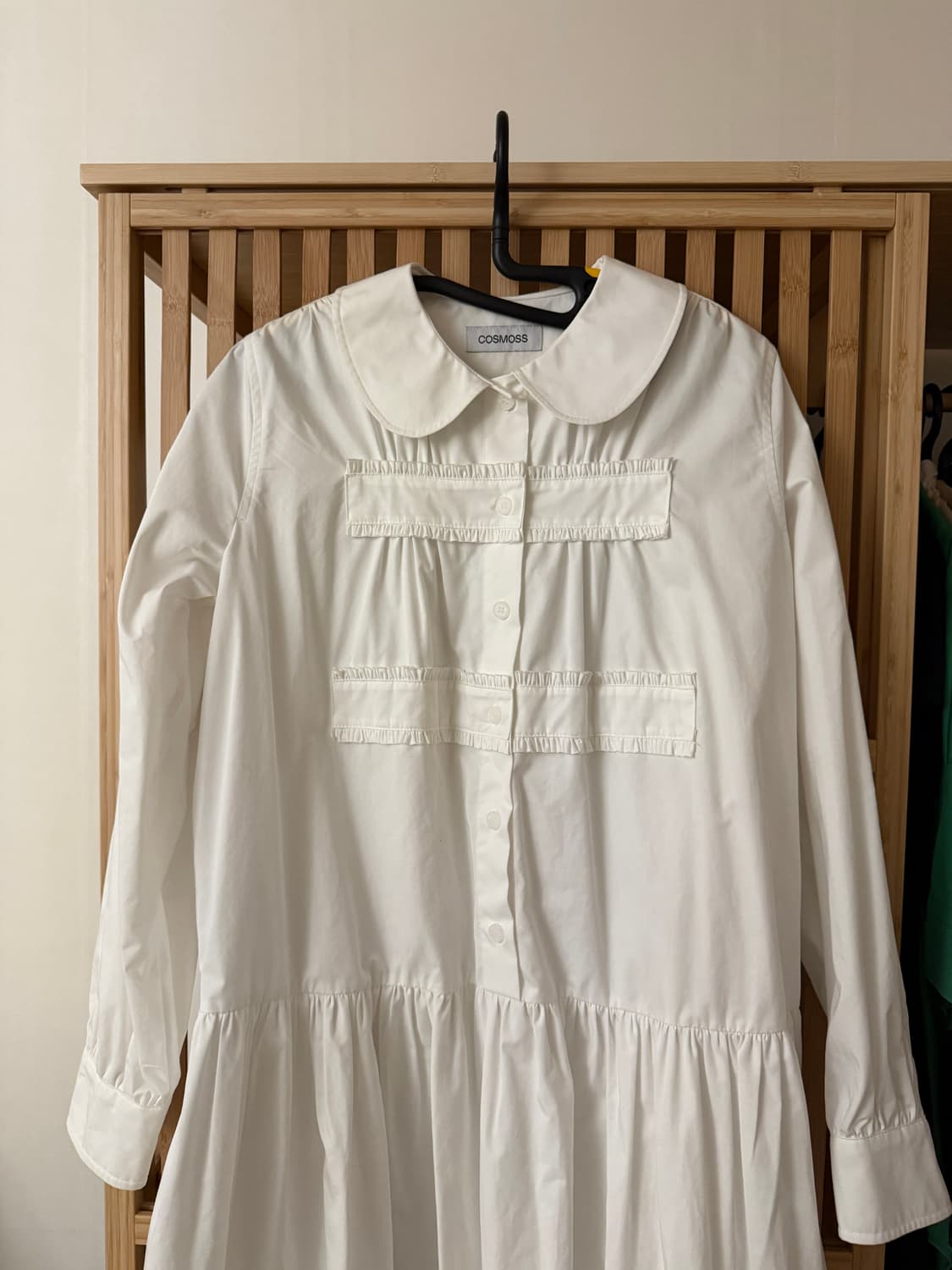 코스모스 화이트 원피스 상품이미지5
