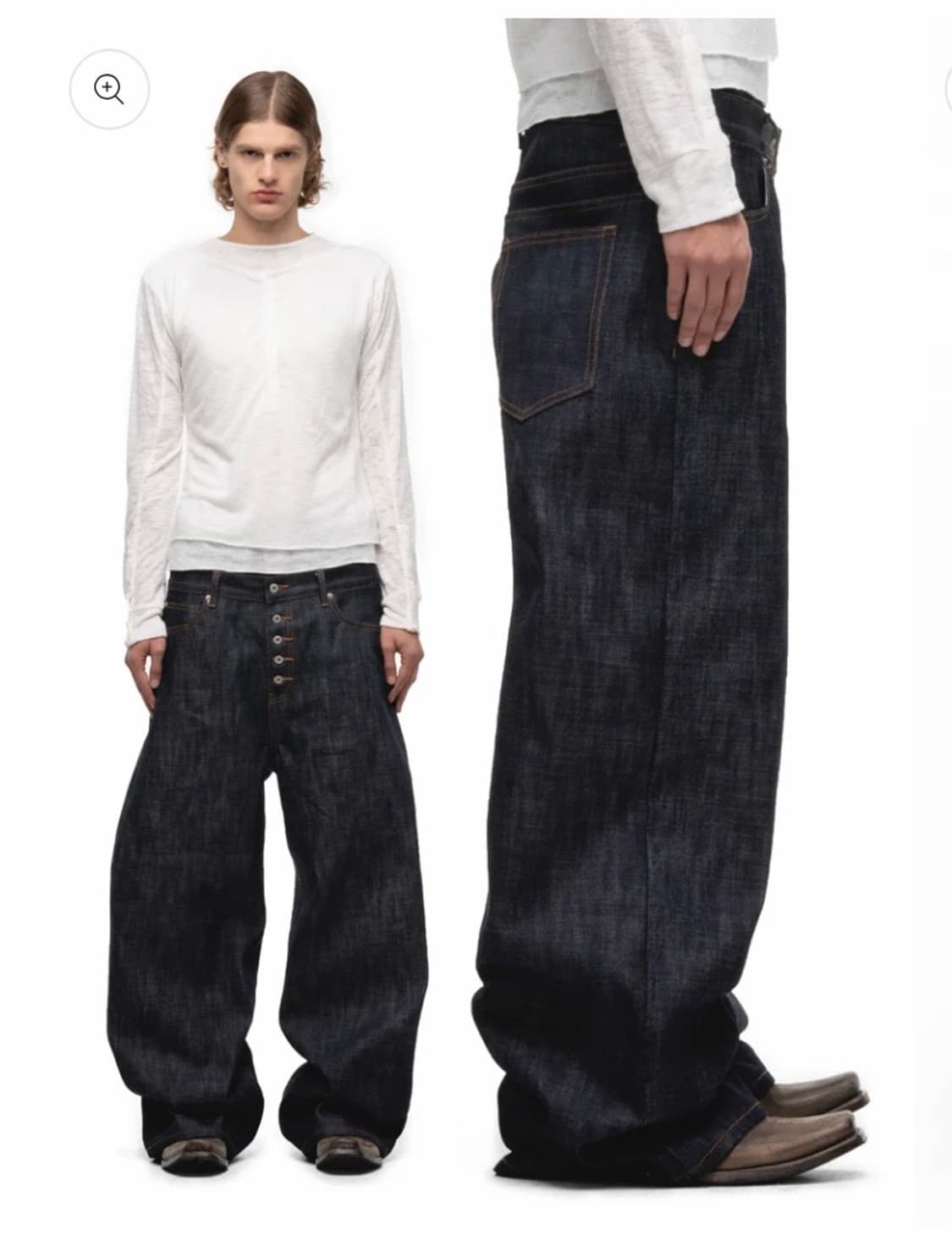 Nofaith studios raw denim loose fit [m] 상품이미지1