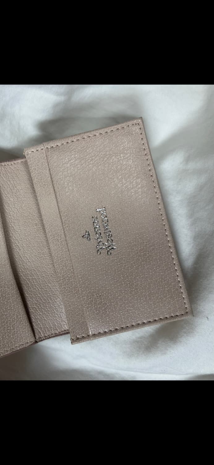 비비안웨스트우드 핑크 은장 지갑 상품이미지4