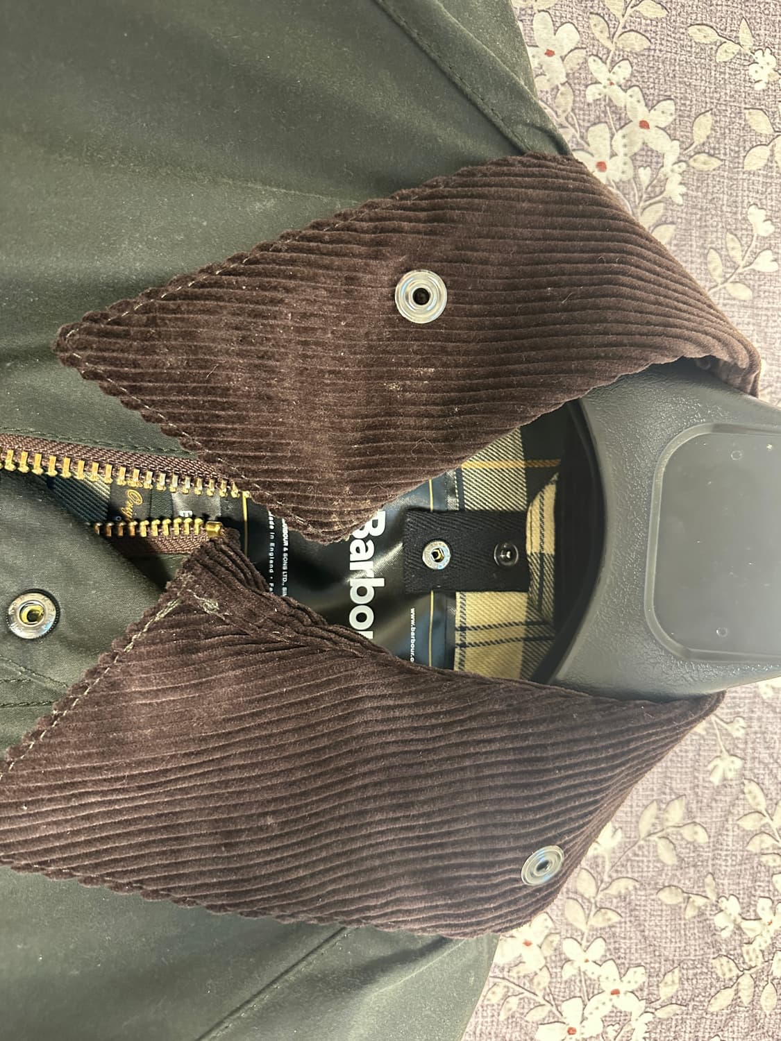 바버 뷰포트 왁스 자켓 상품이미지2