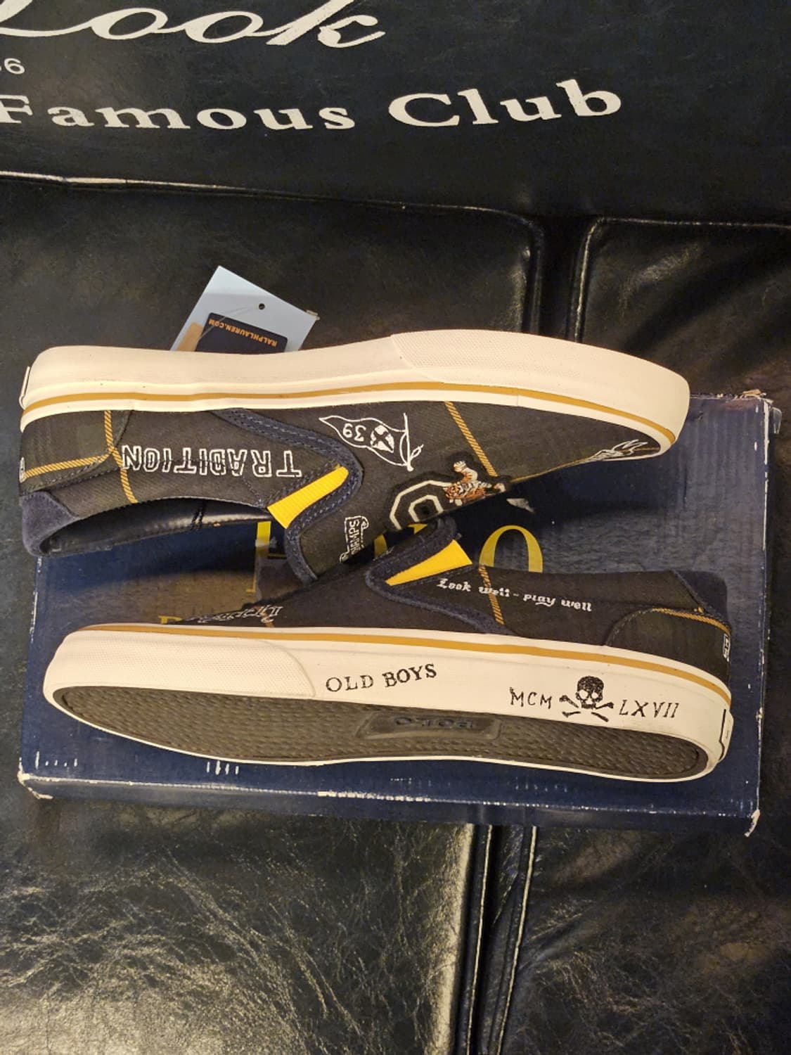 폴로랄프로렌 톰슨III 슬립온 스니커즈 ( 265 MM ) / 10028 상품이미지10