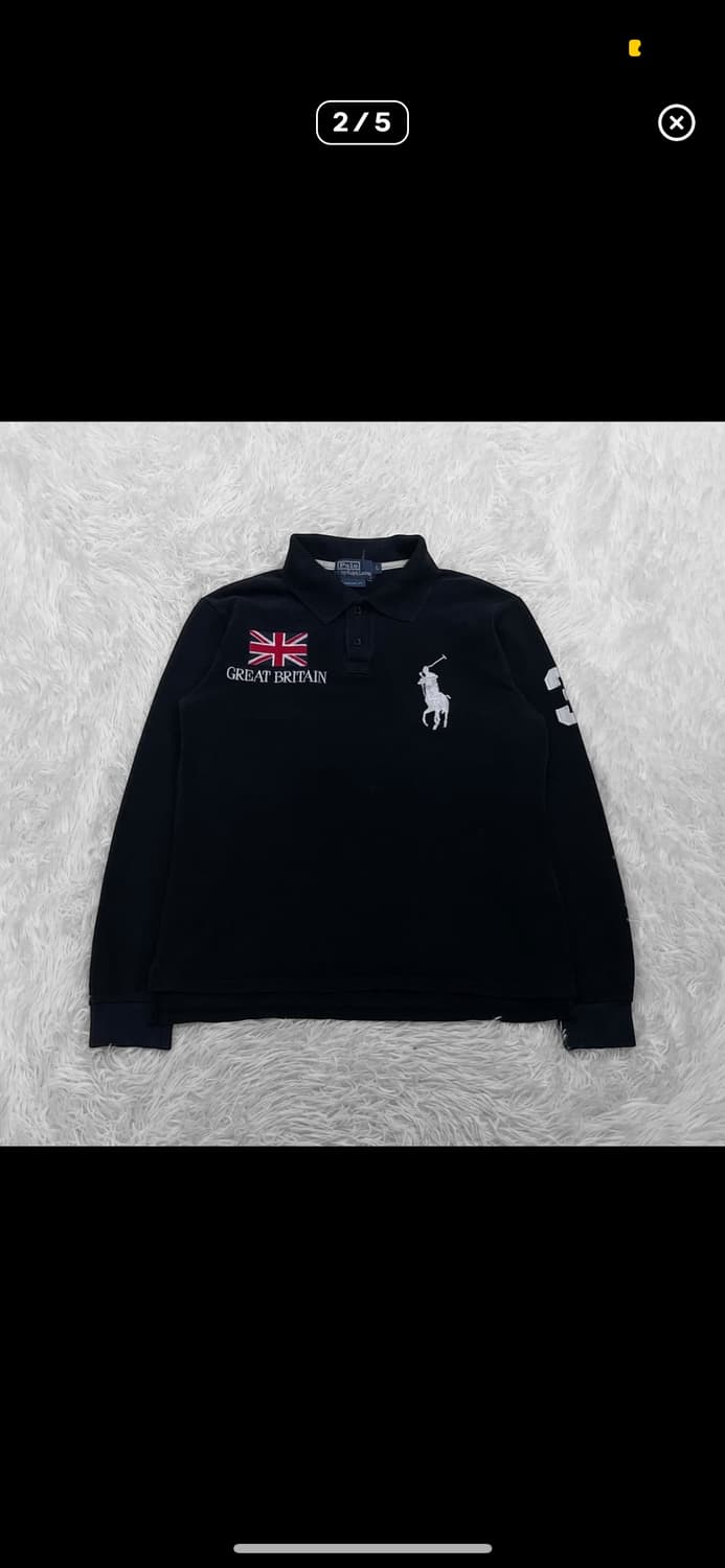 폴로 랄프로렌 빅포니 치프키프 영국 성조기 상품이미지1