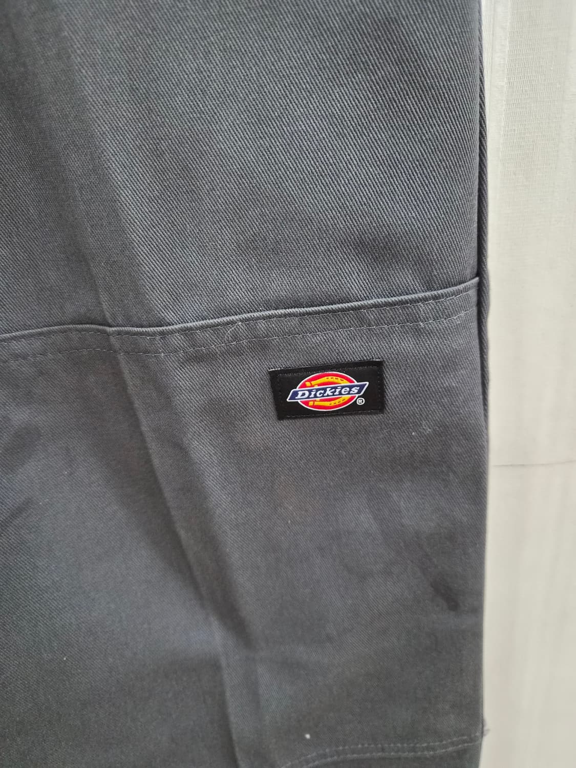 32) 디키즈 루즈핏 더블니 워크팬츠 그레이 팝니다 상품이미지2