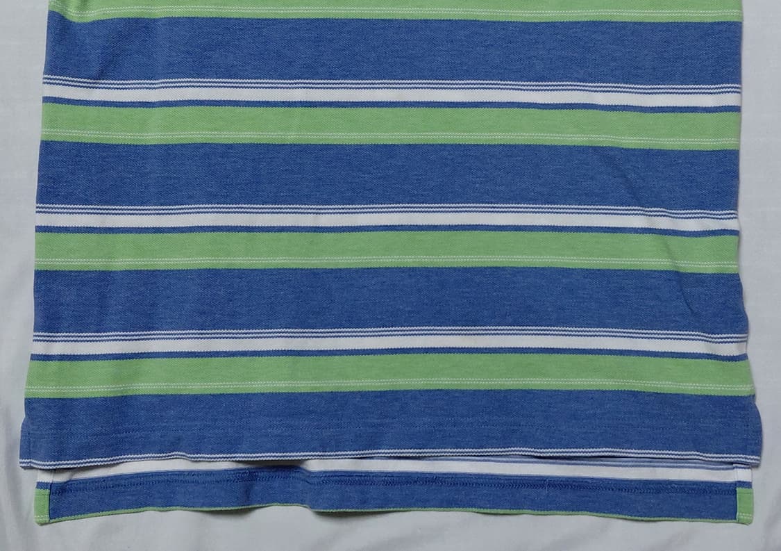 [S] 브룩스 브라더스 346 스트라이프 폴로 셔츠 (블루/그린) 상품이미지3