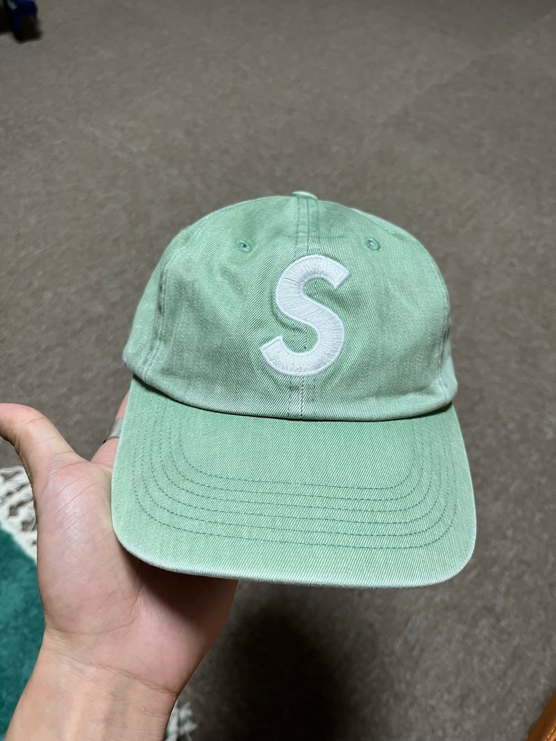 Supreme Pigment  S Logo CAP 상품이미지1