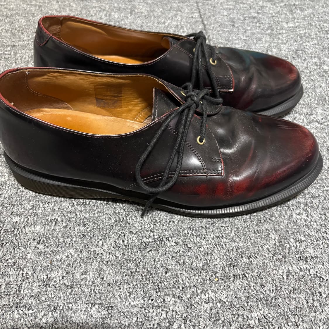 닥터마틴 브룩 2홀 더비슈즈 체리레드 280 43 상품이미지3