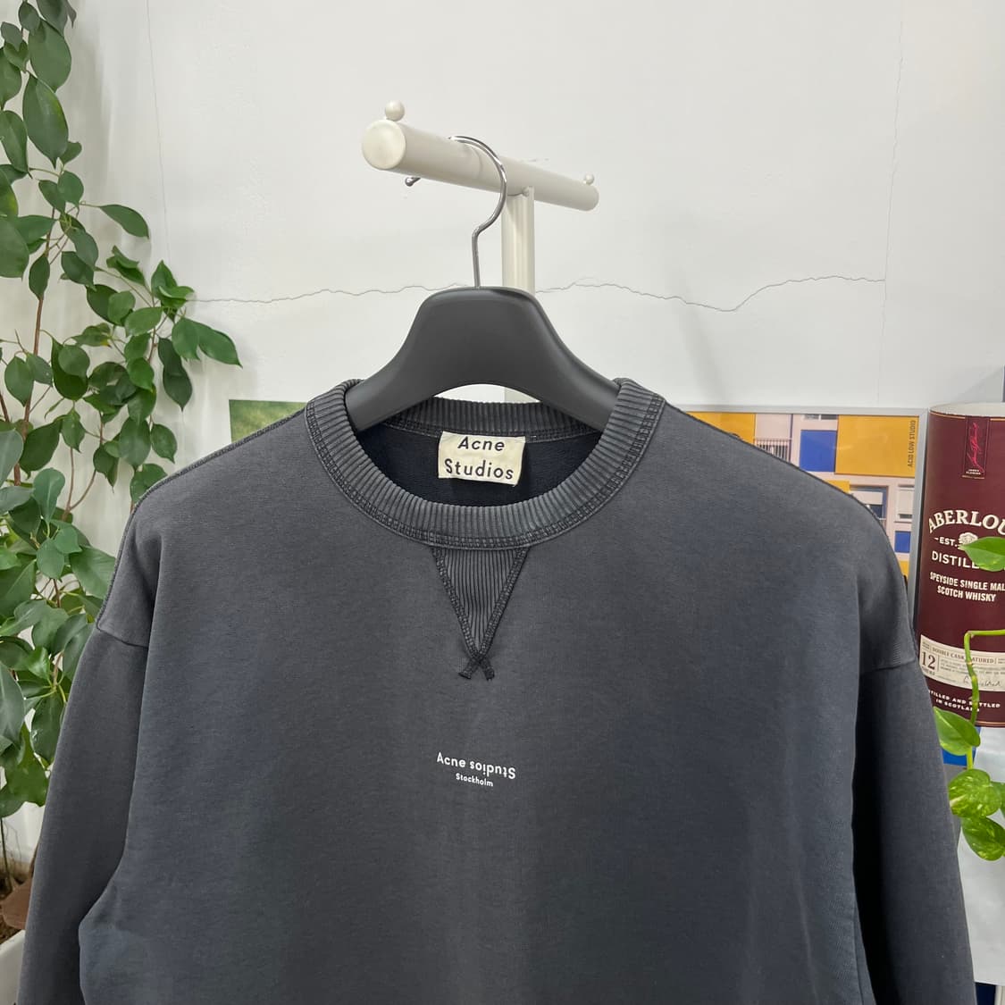 아크네스튜디오 스탬프 맨투맨 S 상품이미지2