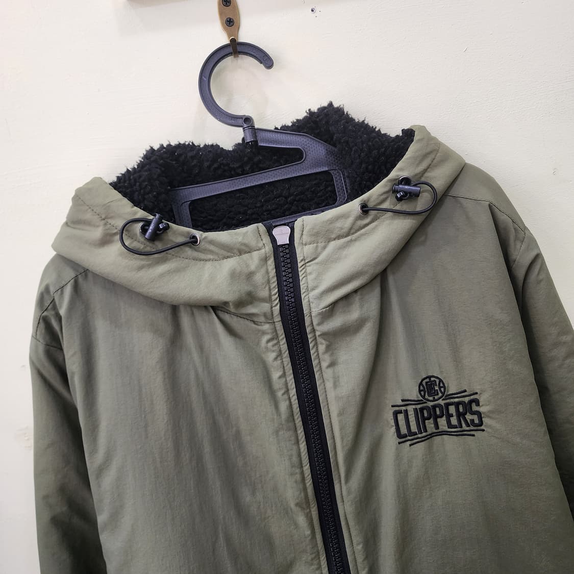 NBA LA 클리퍼스 리버서블 후드 점퍼 상품이미지2