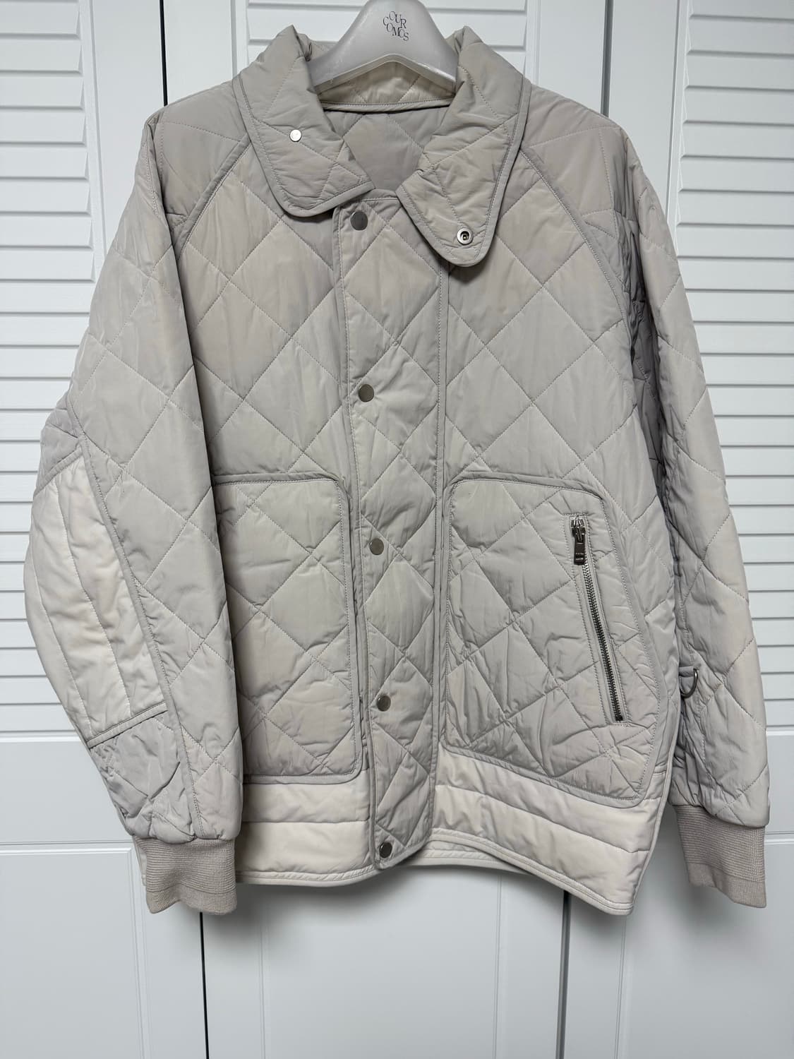 한섬 시스템옴므 퀼팅 점퍼 상품이미지1