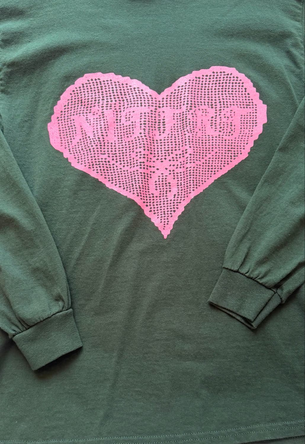 나이트프루티 Heart bomb loose sleeve tee 상품이미지4