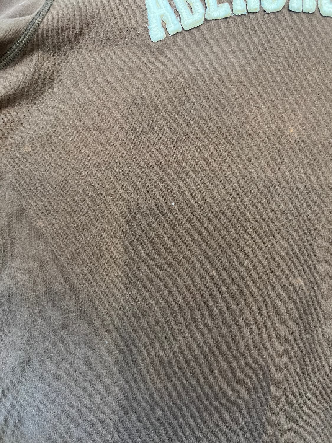 아베크롬비 브라운 로고 반팔  상품이미지8