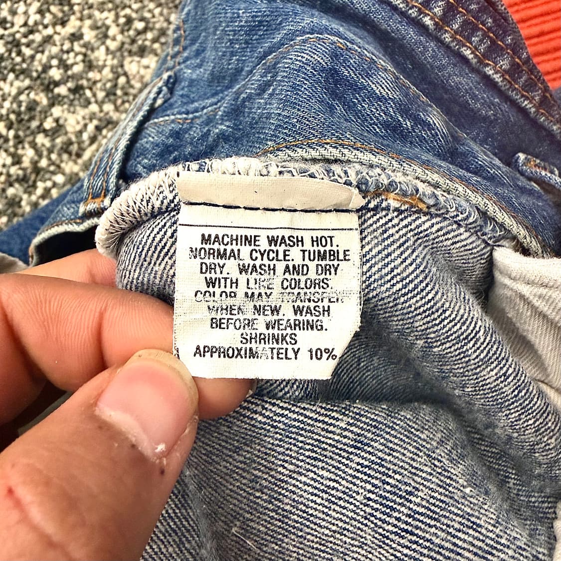 80s 리바이스 501 made in USA (32) 상품이미지8