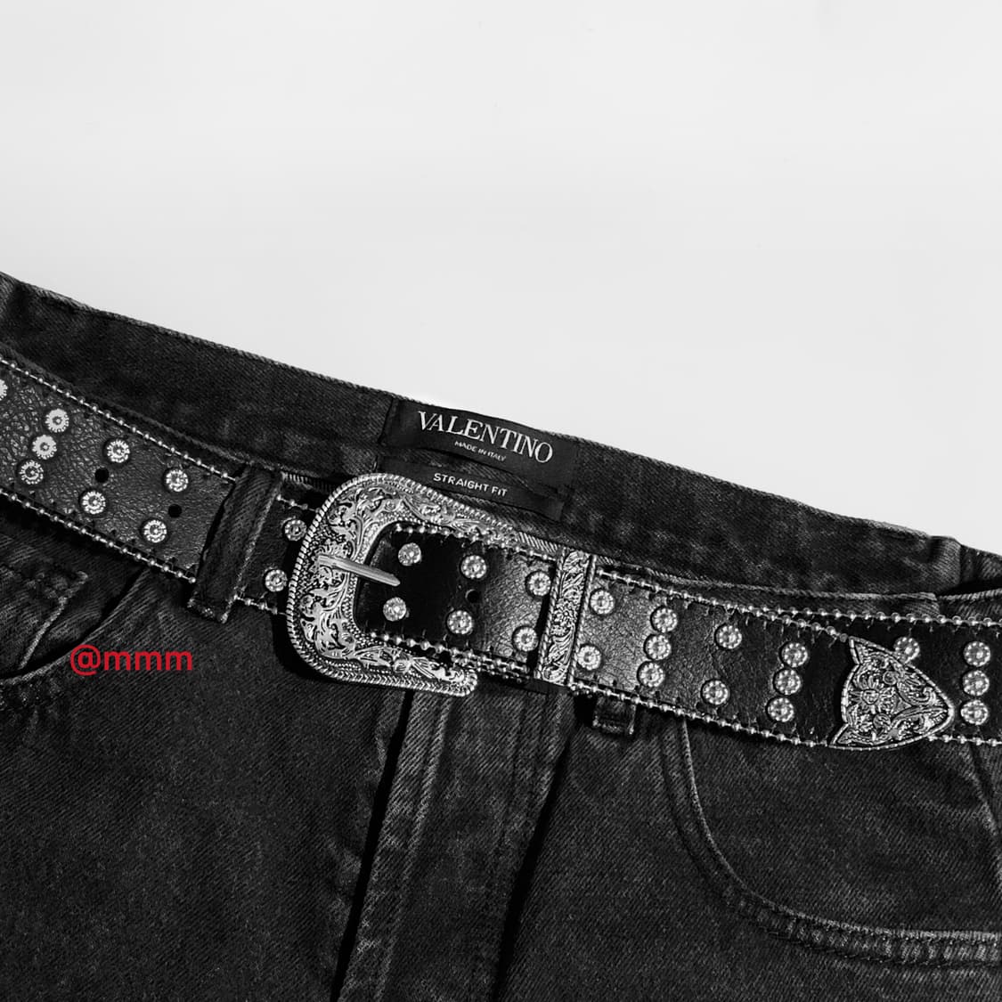 [Unisex] 웨스턴 스터드 찡 벨트 상품이미지4