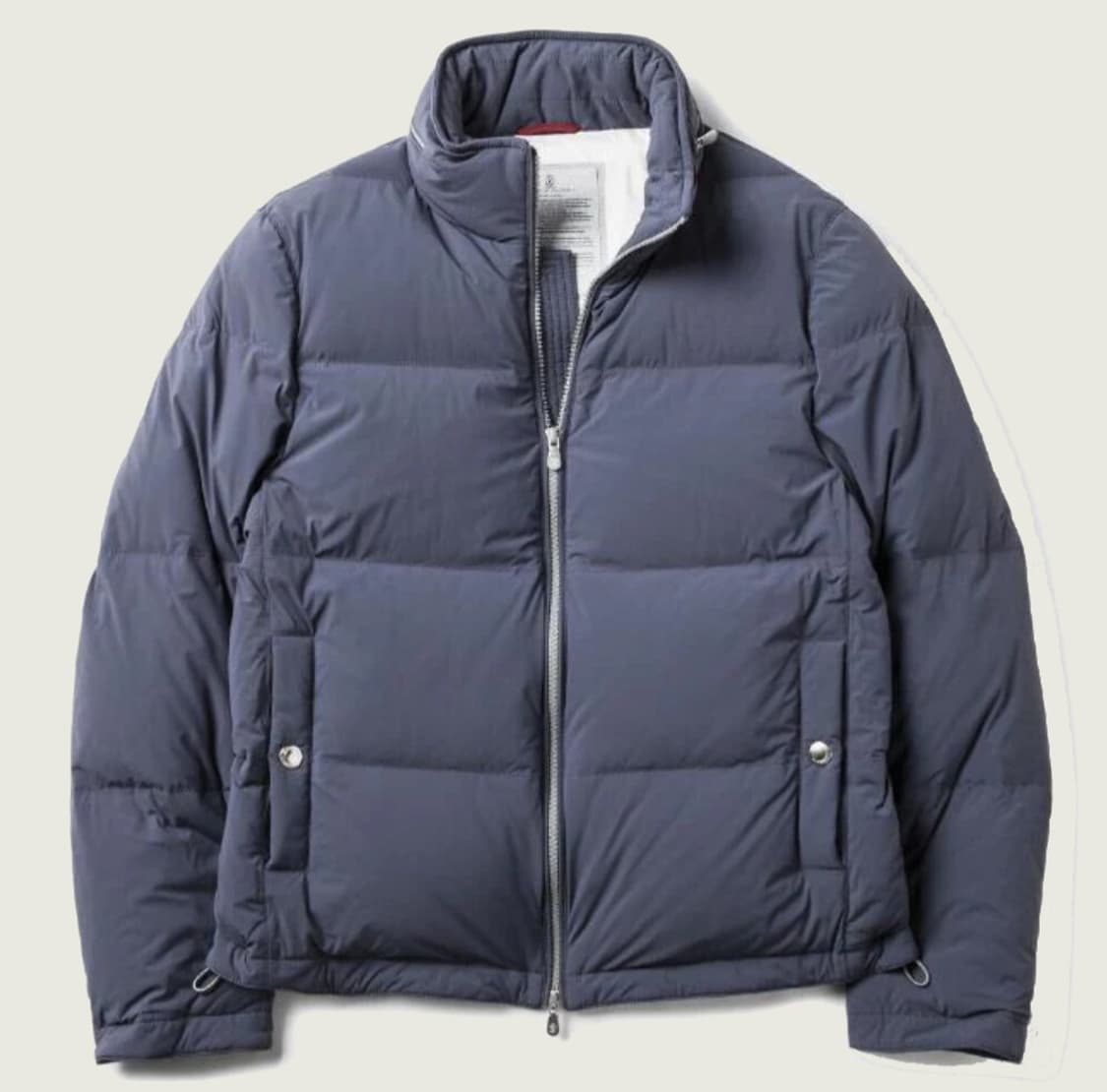 [새상품] 브루넬로 쿠치넬리 타페타 구스다운 패딩 자켓 XL 상품이미지6