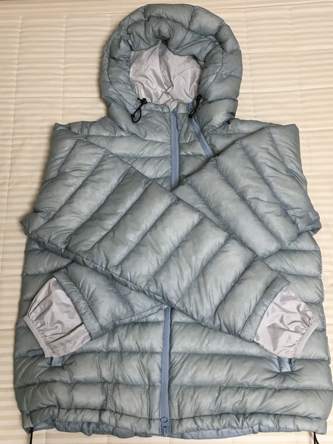 산산기어 서픽스 푸퍼 패딩 스카이블루 23fw 상품이미지2