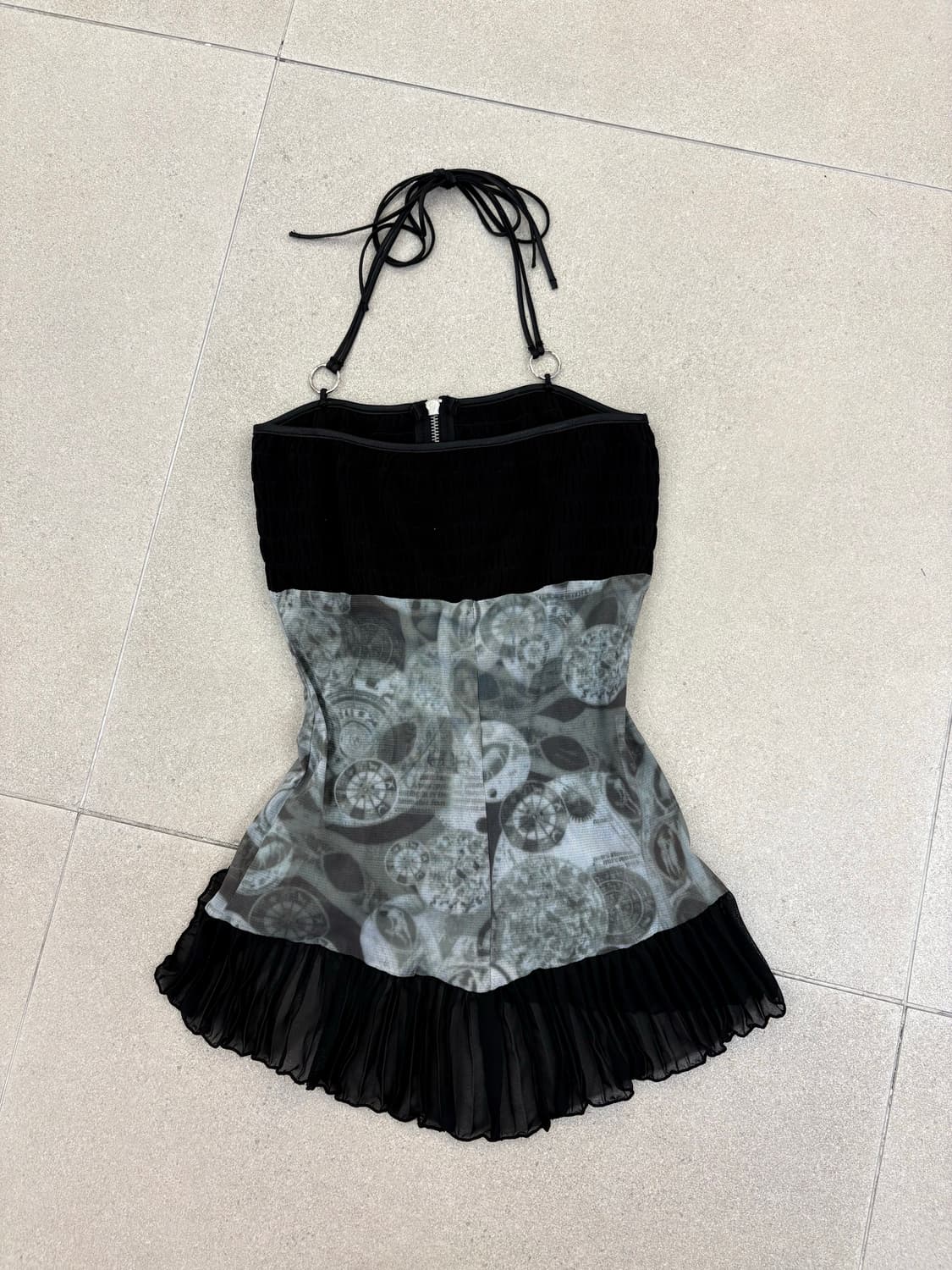 Ozz On 오리엔탈 홀터 탑 세트 상품이미지6