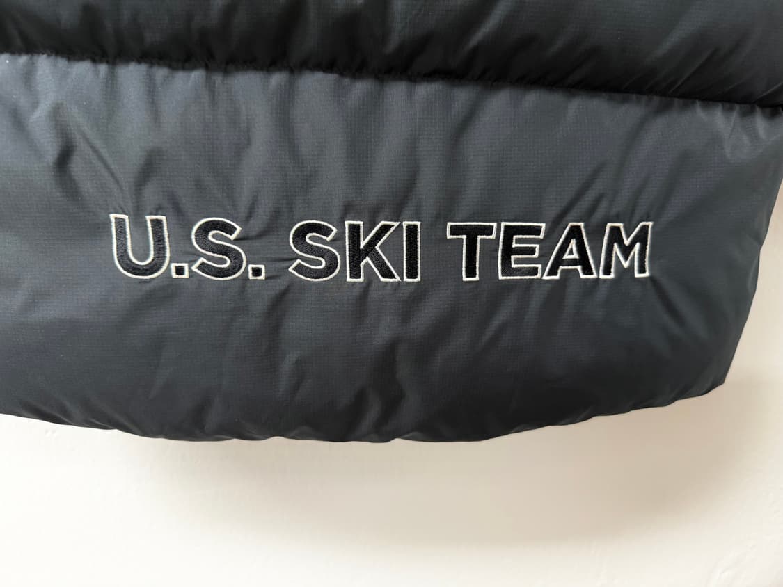 90 S사이즈 스파이더 스키팀 블랙 패딩조끼 상품이미지5