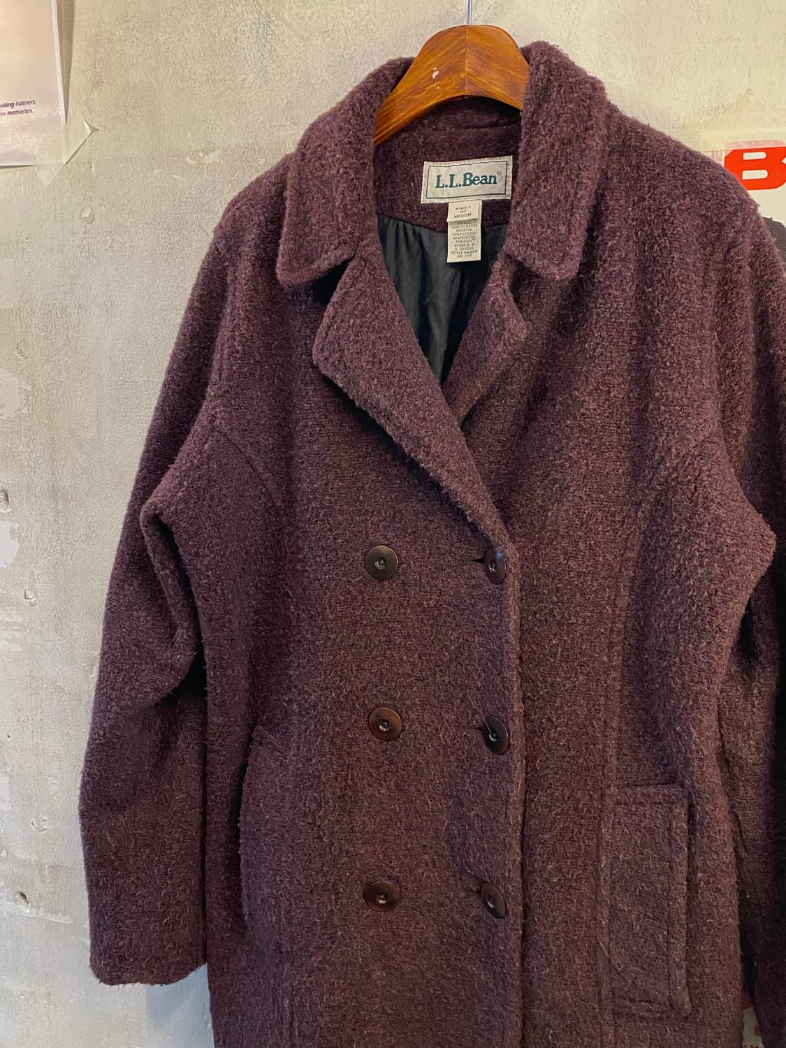 L.L.Bean 울 더블 코트 상품이미지4