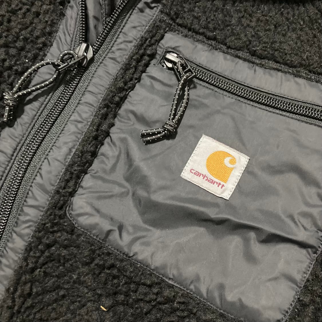 [XL] 칼하트 wip 블랙 후리스 자켓 상품이미지3