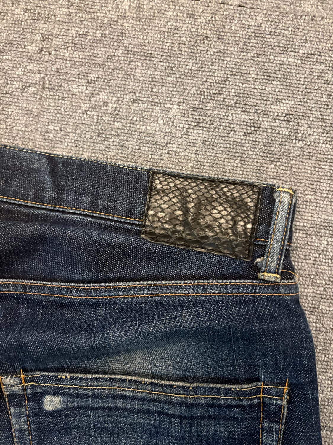 [W36 L32] 비즈빔 셀비지 데님팬츠 상품이미지4