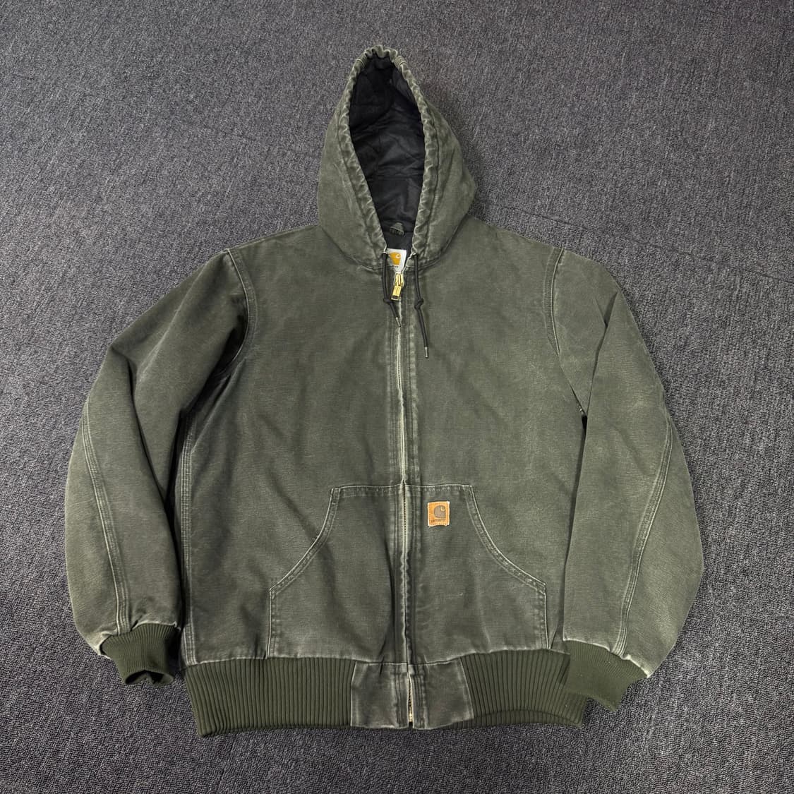 칼하트 J130 MOS 덕 액티브 후드집업 상품이미지1