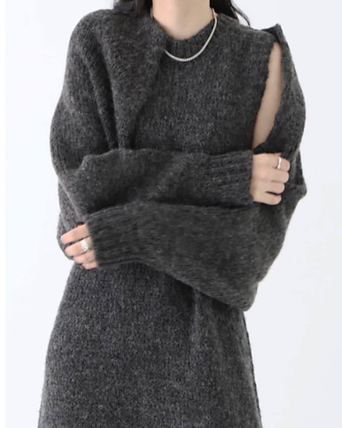 트리밍버드 니트원피스 볼레로 셋업 상품이미지1