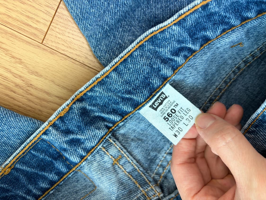 리바이스 560 데님팬츠 상품이미지5