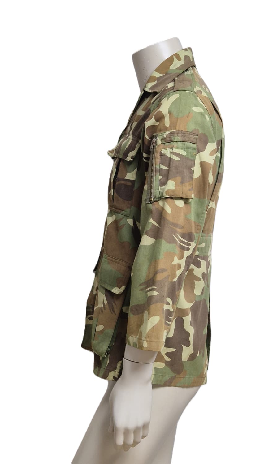 국군 구형 80년대 HID 육상 정보사 DPM 전투복 상의 (S) 상품이미지2