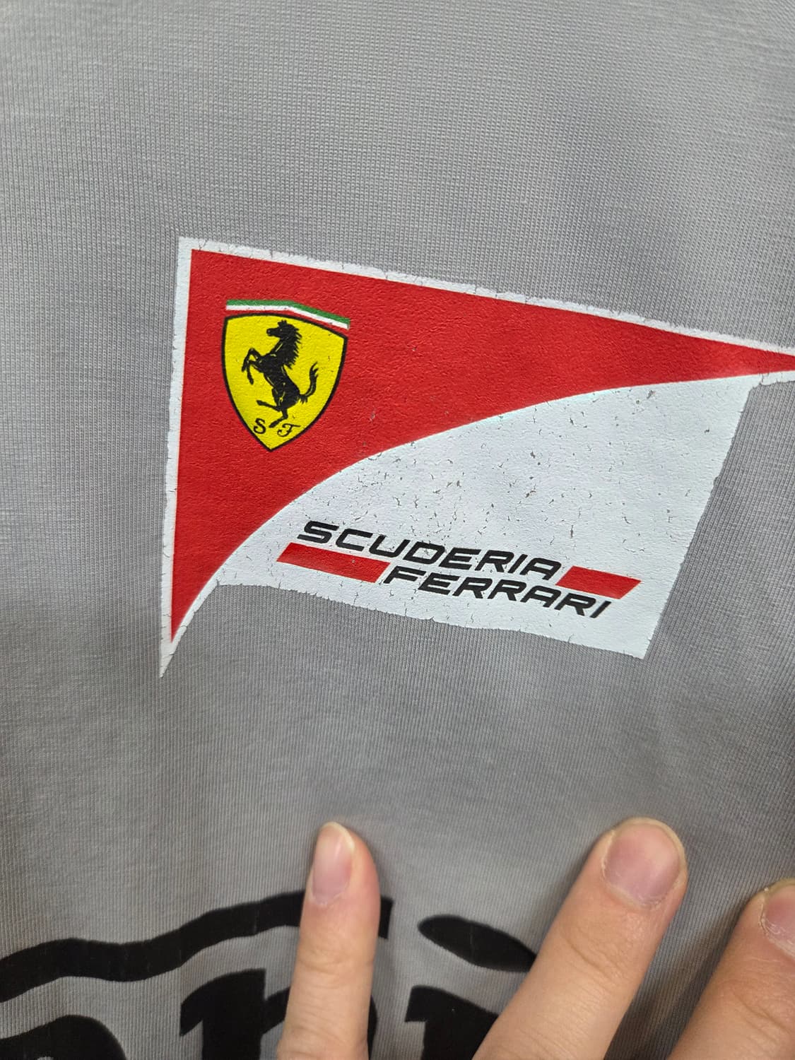 푸마 페라리 빈티지 빅로고 기능성 반팔 xl 상품이미지8