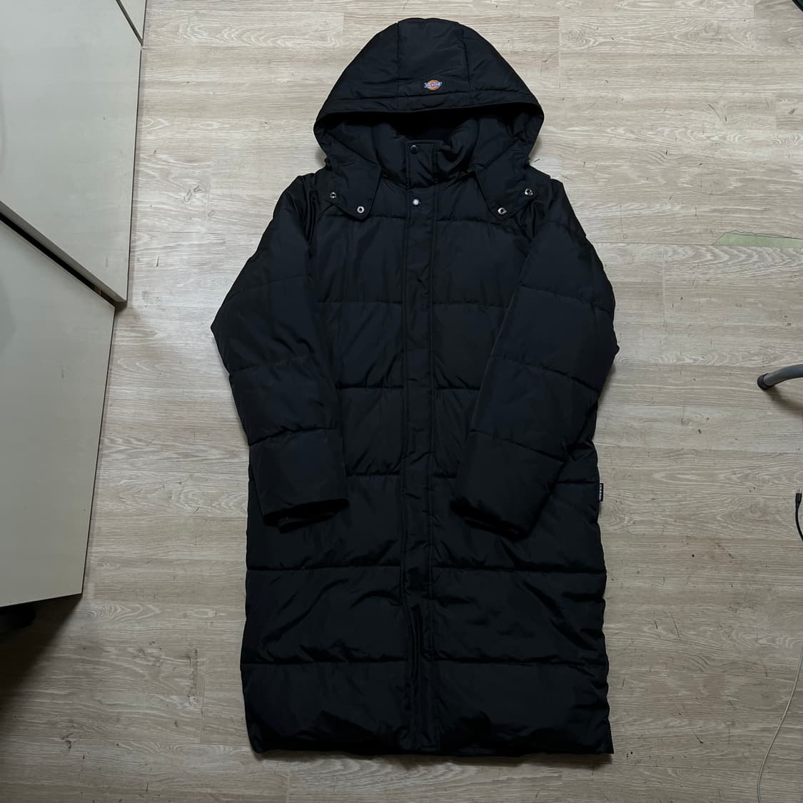 디키즈 후드 롱패딩 점퍼 [블랙] M/95 상품이미지1