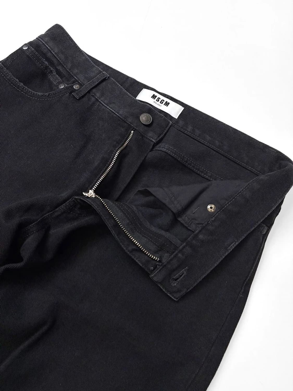 MSGM 17FW 프린트 로고 스트레이트 데님 팬츠 PN5680 상품이미지7
