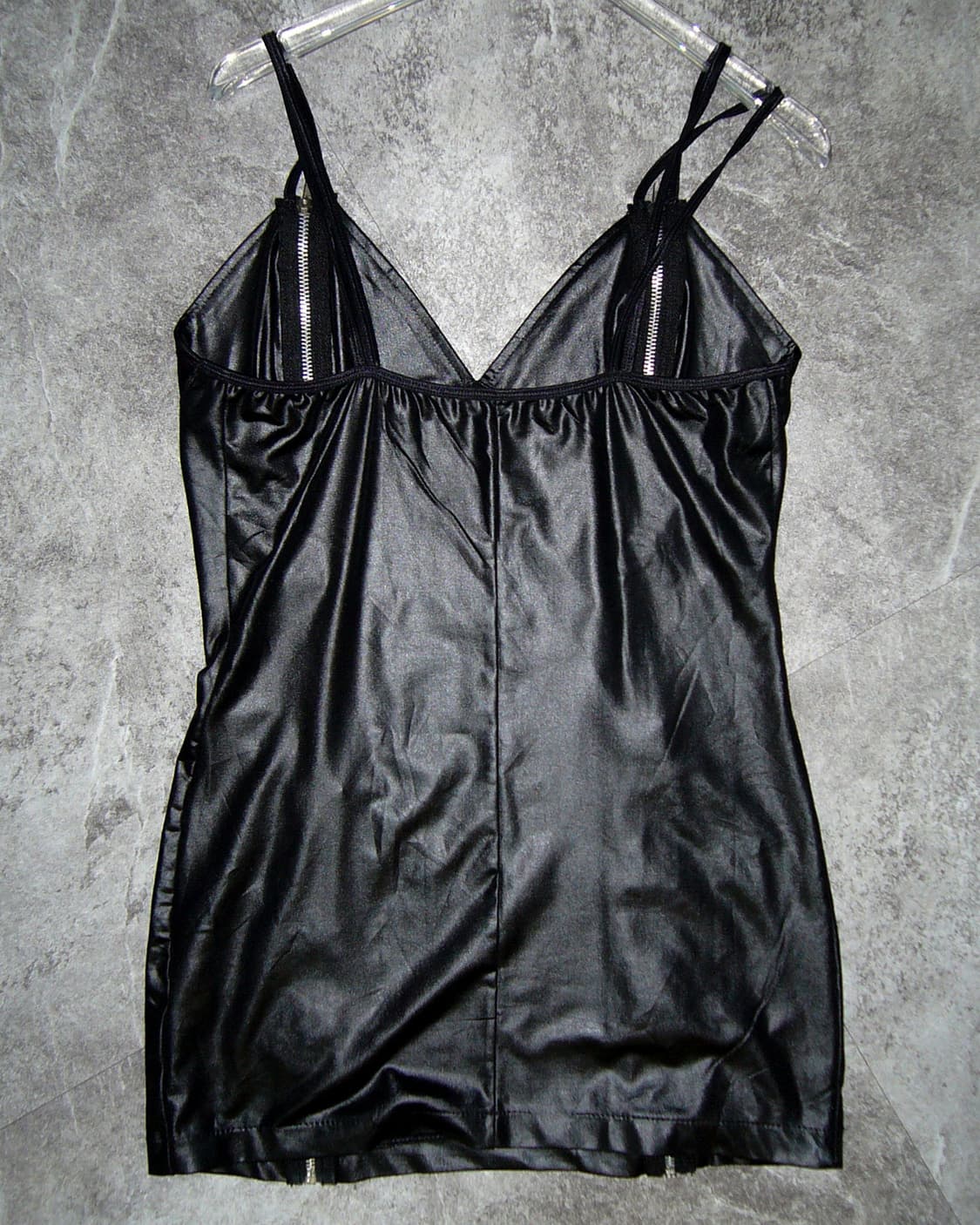 Leather Sleeveless Dress 상품이미지2