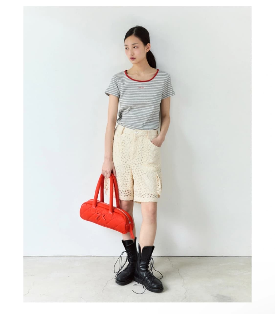 sienne 시엔느 포니 스트라이프 티셔츠 상품이미지2