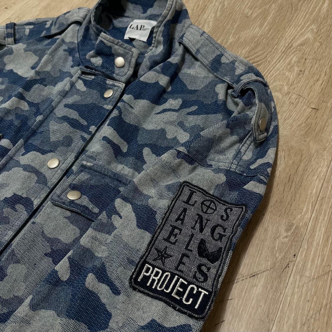 LAP 밀리터리 카모플라쥬 코튼 야상 자켓 M/95 상품이미지4