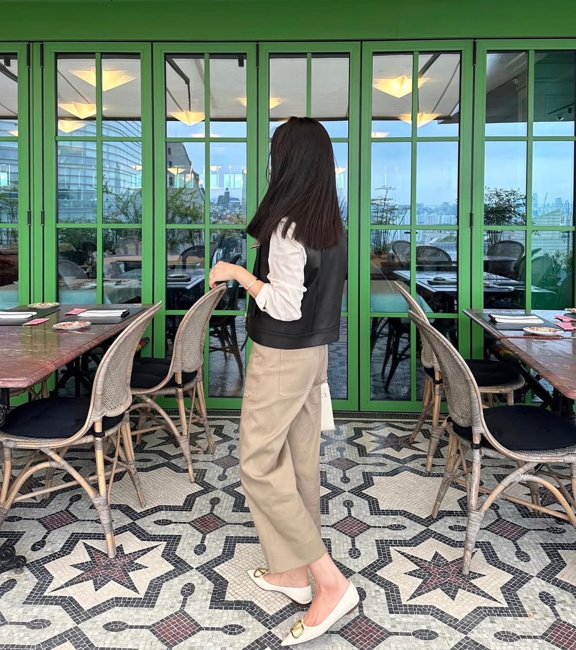 hansstyle 한스스타일 크롭 코튼 팬츠 상품이미지3