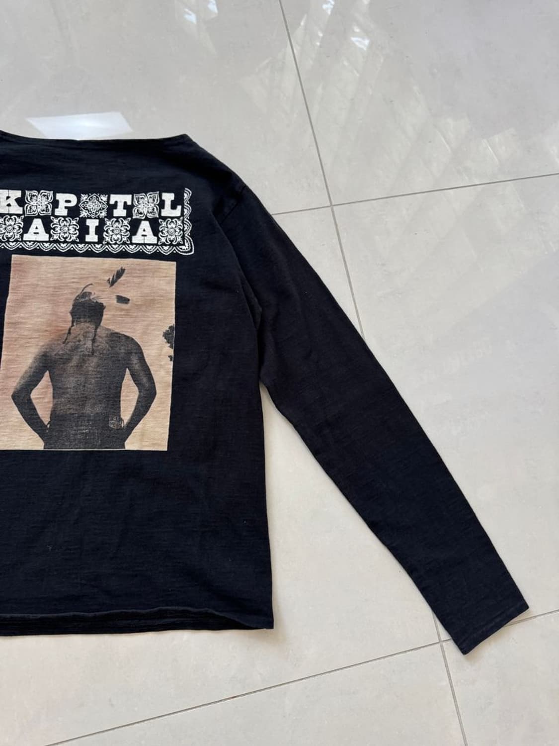 PRINT LS TEE 프린트 LS 티셔츠 상품이미지2