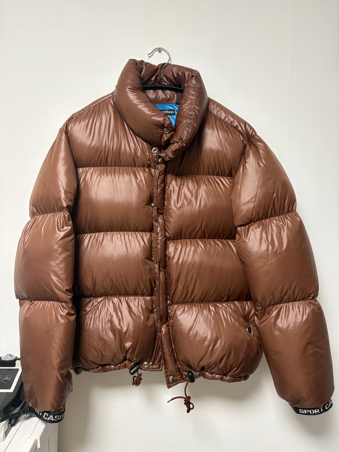 헤리티지플로스 17FW 패딩 브라운 M 상품이미지4