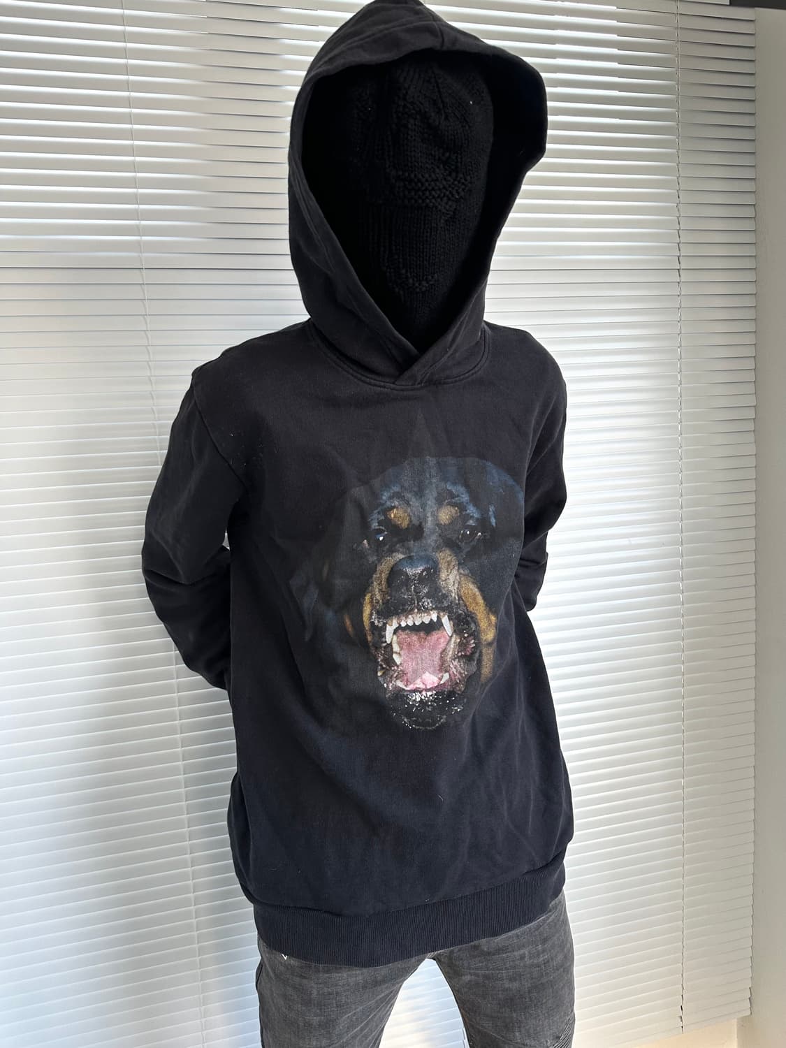 지방시 리카르도 티시 로트와일러 후드티 상품이미지1