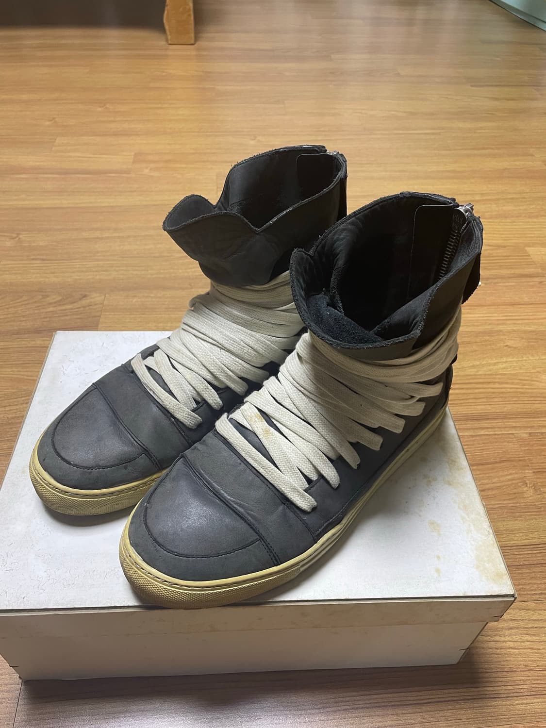 크리스반아쉐 12s/s 끈칭칭 하이탑 상품이미지2